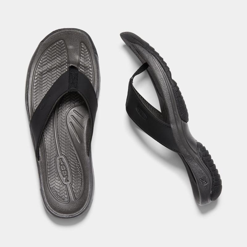 Keen Kona Flip Premium - Erkek Parmak Arası Terlik - Siyah - Turkey (067584FHY)